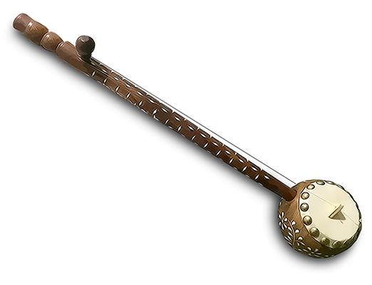 Desi Punjabi Instrument de musique Tumbi ou Toombi 